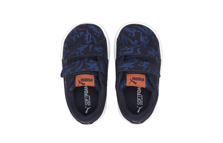 PUMA SMASH V2 ARCHEO V IN 'Blue White' 373139-02