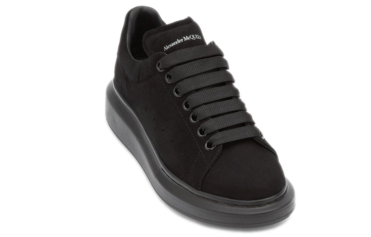 (WMNS) Alexander McQueen Oversized Sneaker 'Pure Black' 558943WHV671000