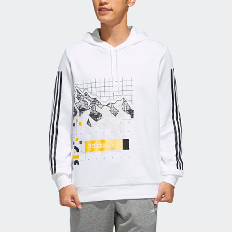 adidas neo M FAV GR HOODY Athleisure Casual Sports White EI4474