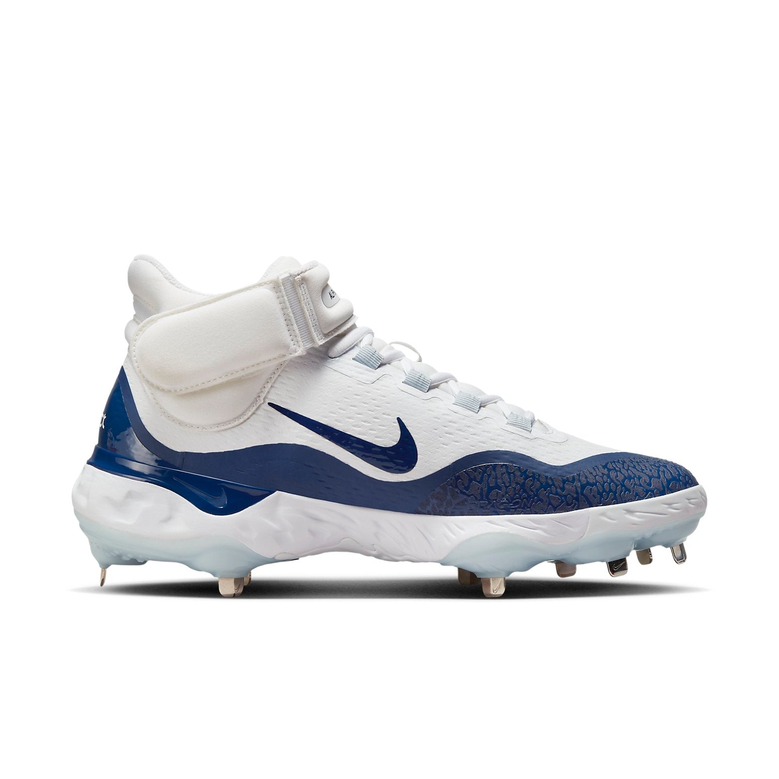 Nike Alpha Huarache Elite 4 Mid 'White Midnight Navy' FD2744-103