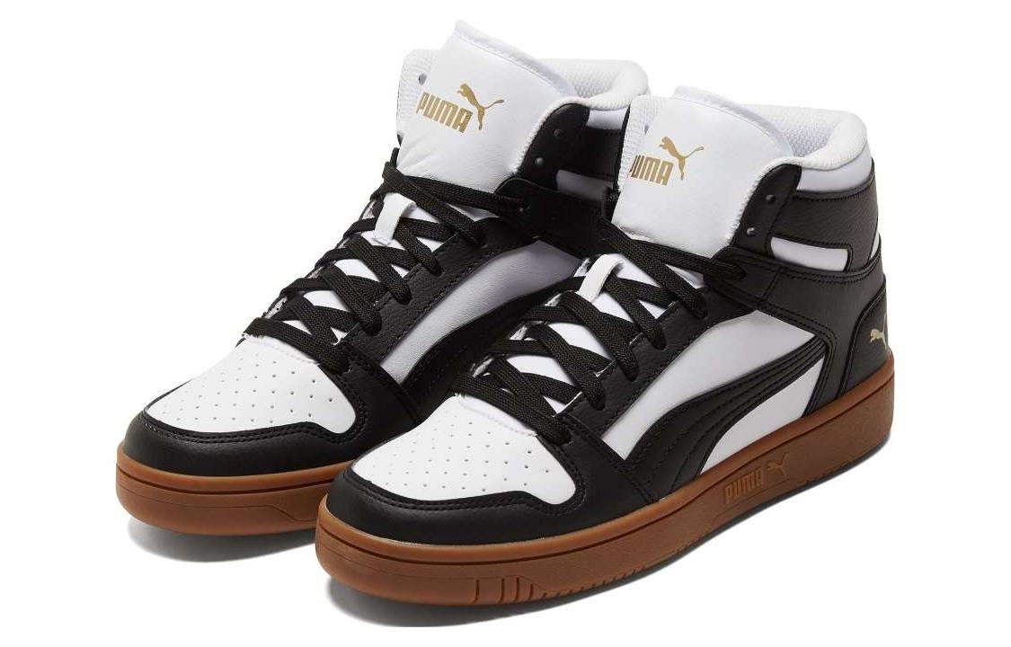 PUMA Rebound LayUp 'White Black Gum' 369573-25