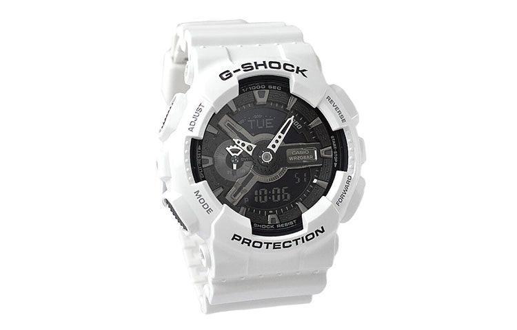 CASIO G-Shock Analog-Digital 'White' GA-110GW-7A
