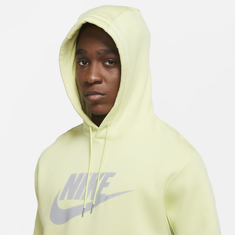Nike Sportswear Pullover Hoodie 'Limelight' CU4373-352