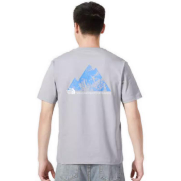 THE NORTH FACE Faded Box T-Shirt 'Grey' 7WF5A91