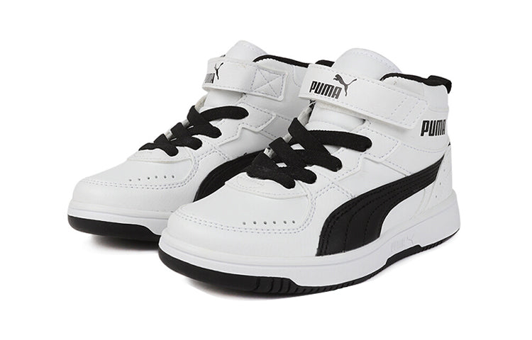 (PS) PUMA Rebound Joy Leisure Board Shoes White/Black 374688-02