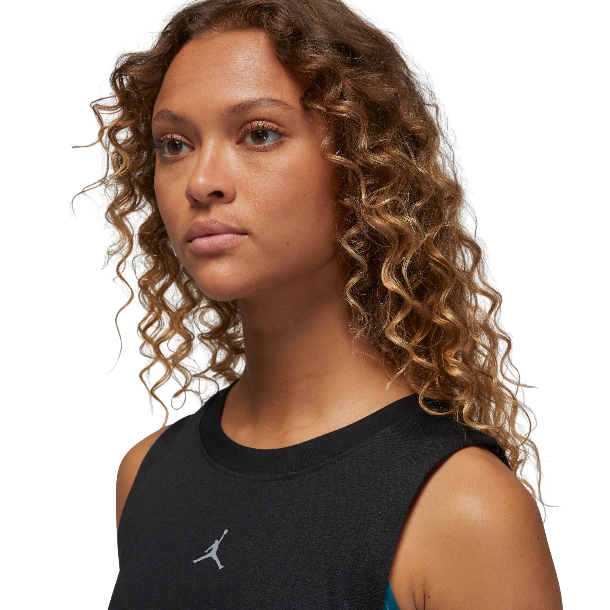 (WMNS) Air Jordan Sport Diamond Tank Top 'Black' FB4629-010