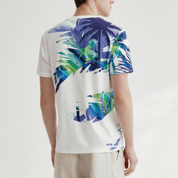 FILA Logo Printing Beach Short Sleeve White F11M028140F-WT