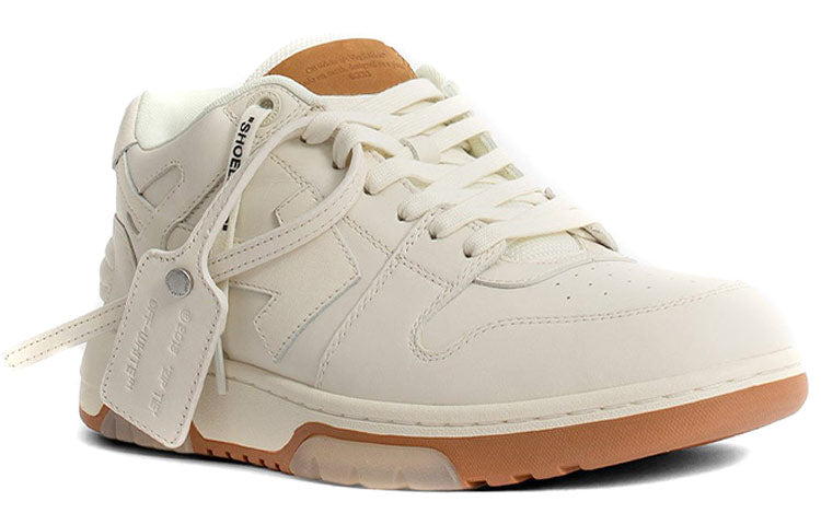 Off-White Out Of Office Low-Casual Shoes Beige OMIA189S21LEA0016161