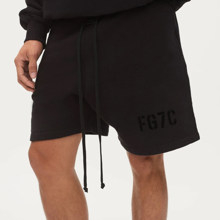 Fear of God FG7C Sweatshort Black FG40-028FLC-001