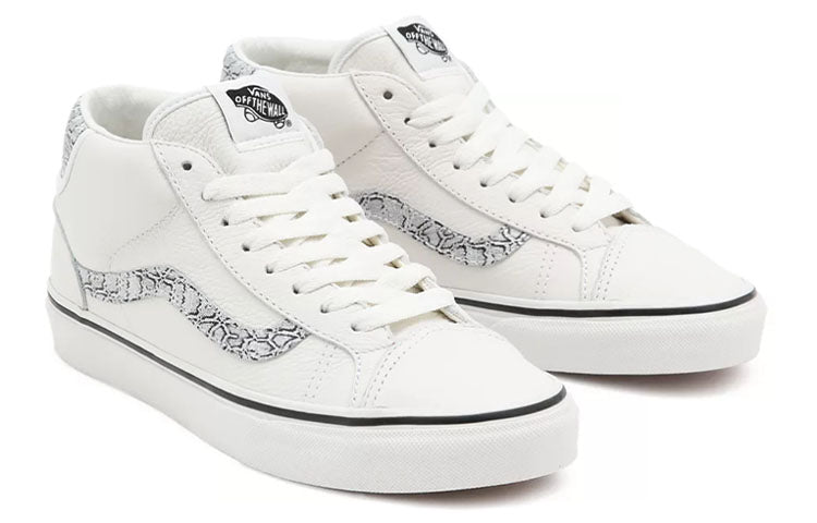 Vans Mid Skool 37 Mgrey 'White Black' VN0A3TKF913