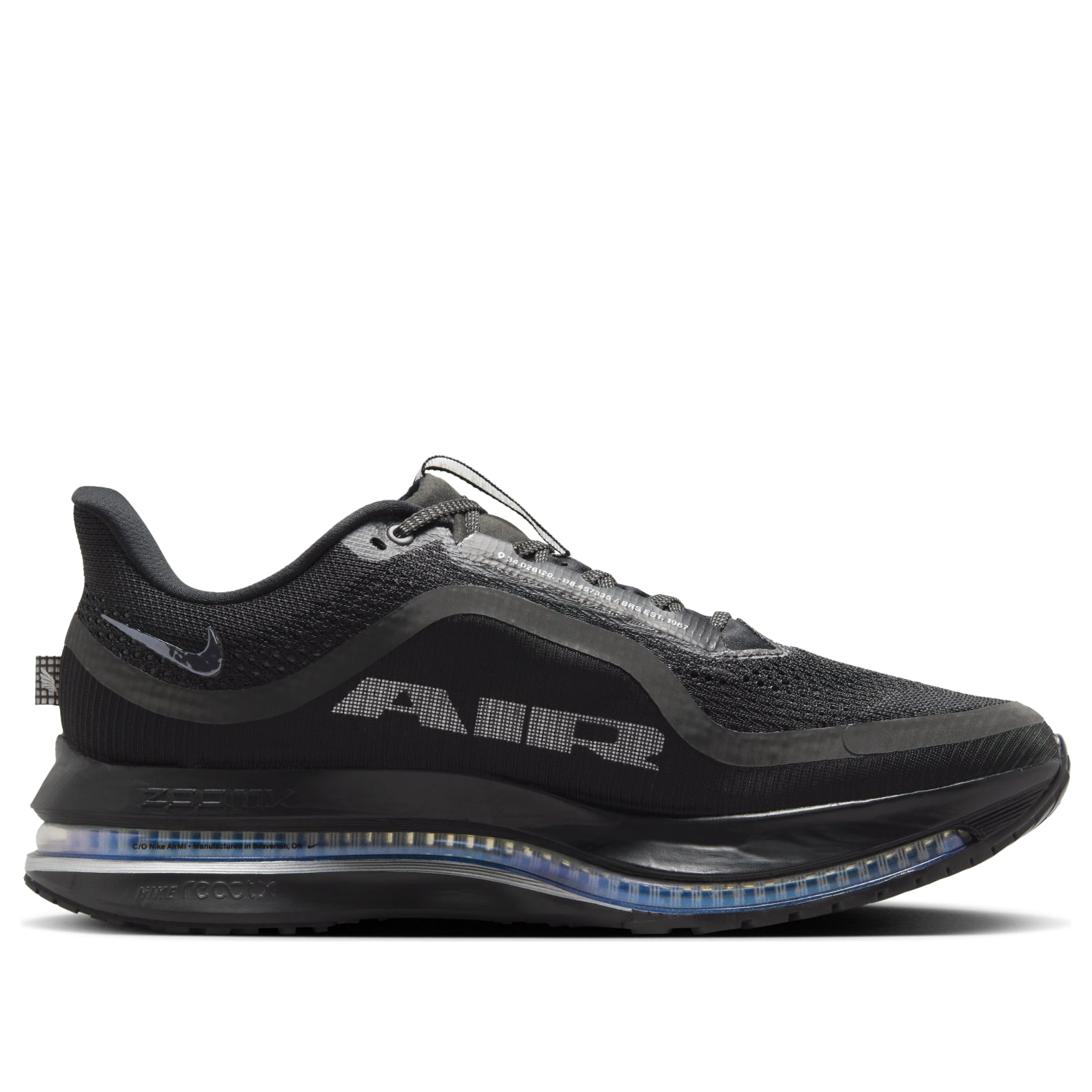 Nike Air Zoom Pegasus Premium 'Black Metallic Silver' HQ2592-005