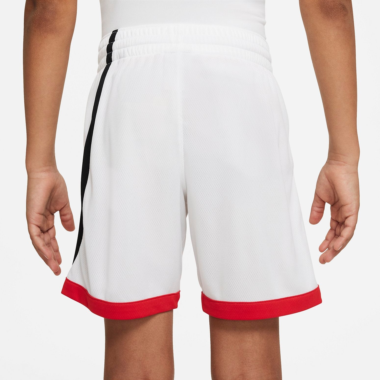 (PS) Nike Dri-FIT Basketball Shorts 'White Black Red' DM8186-101