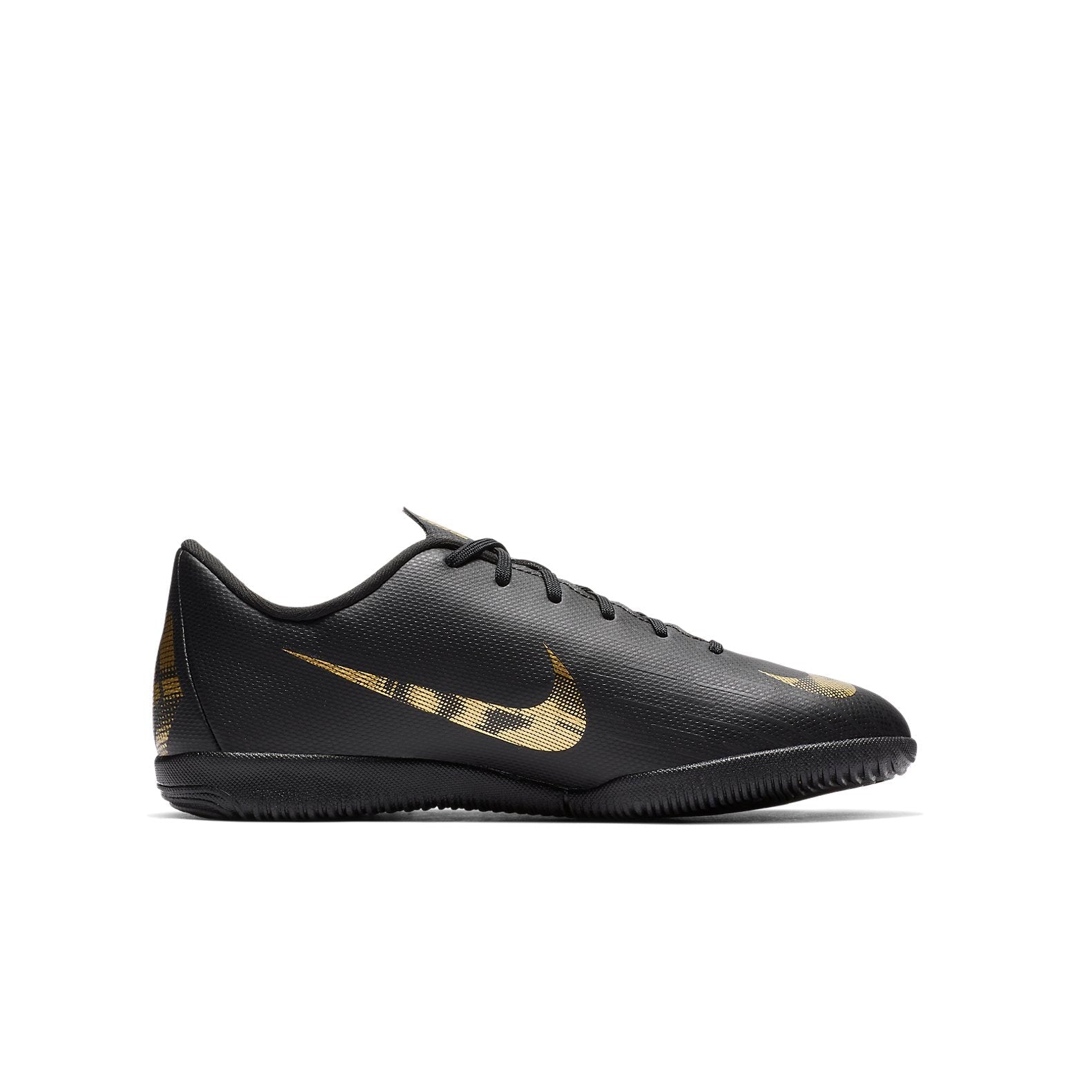 (GS) Nike Mercurial Vapor 12 Academy IC 'Black Gold' AJ3101-077