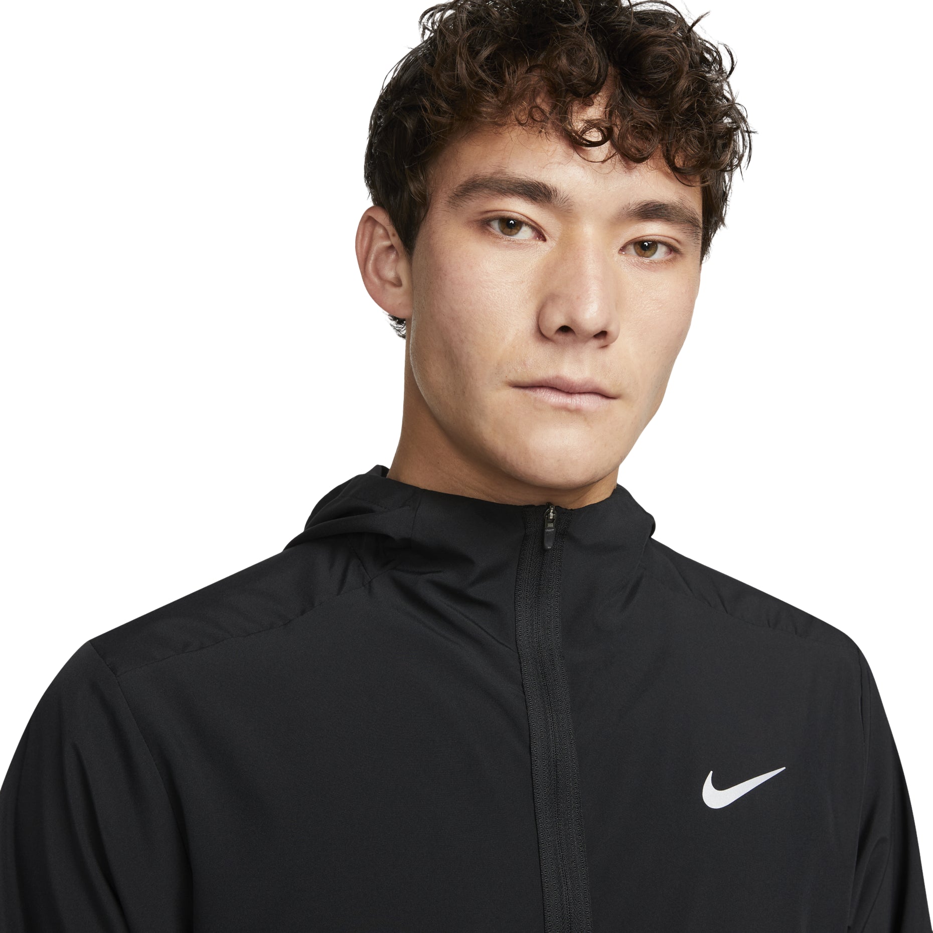 Nike Dri-Fit Foam Woven Hoody Jacket 'Black' FB7483-010