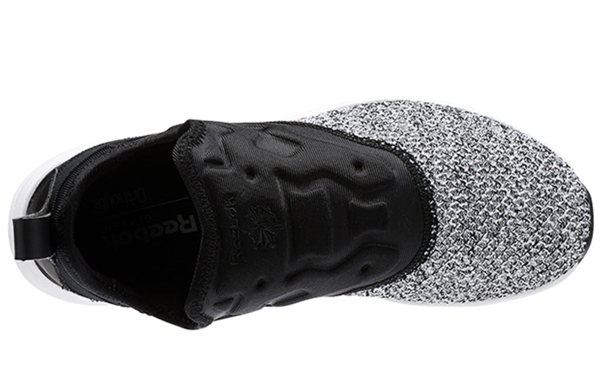 Reebok Furylite Slip-On Lux 'Black Grey' V69630