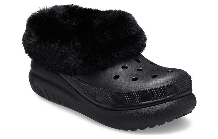 Crocs Furever Crush Shoe Clogs 'Black' 208446-001