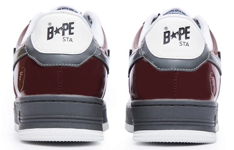 (WMNS) A Bathing Ape Bape Sta 'Wine Red' 1I80-291-006-RED