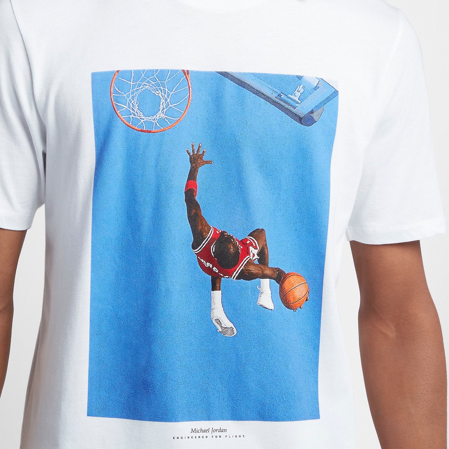 Air Jordan Slam Dunk Photo Tee 'White' 915934-100