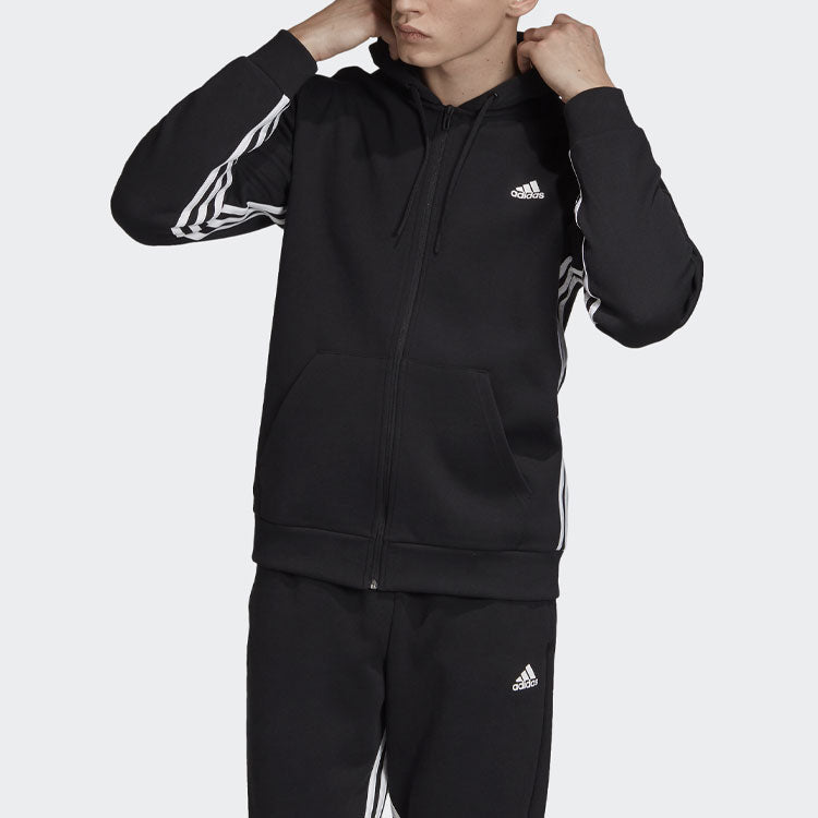 adidas Must Haves 3-Stripes Full Zip Hoodie DX7657