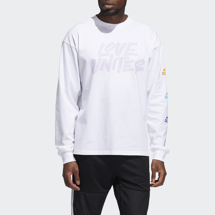 adidas Pride Unites Ls Sports Stylish Long Sleeves White GK1583