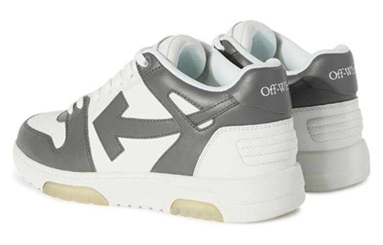 Off-White Out Of Office Low-Top Sneaker 'Grey White' OMIA189T23LEA0040701