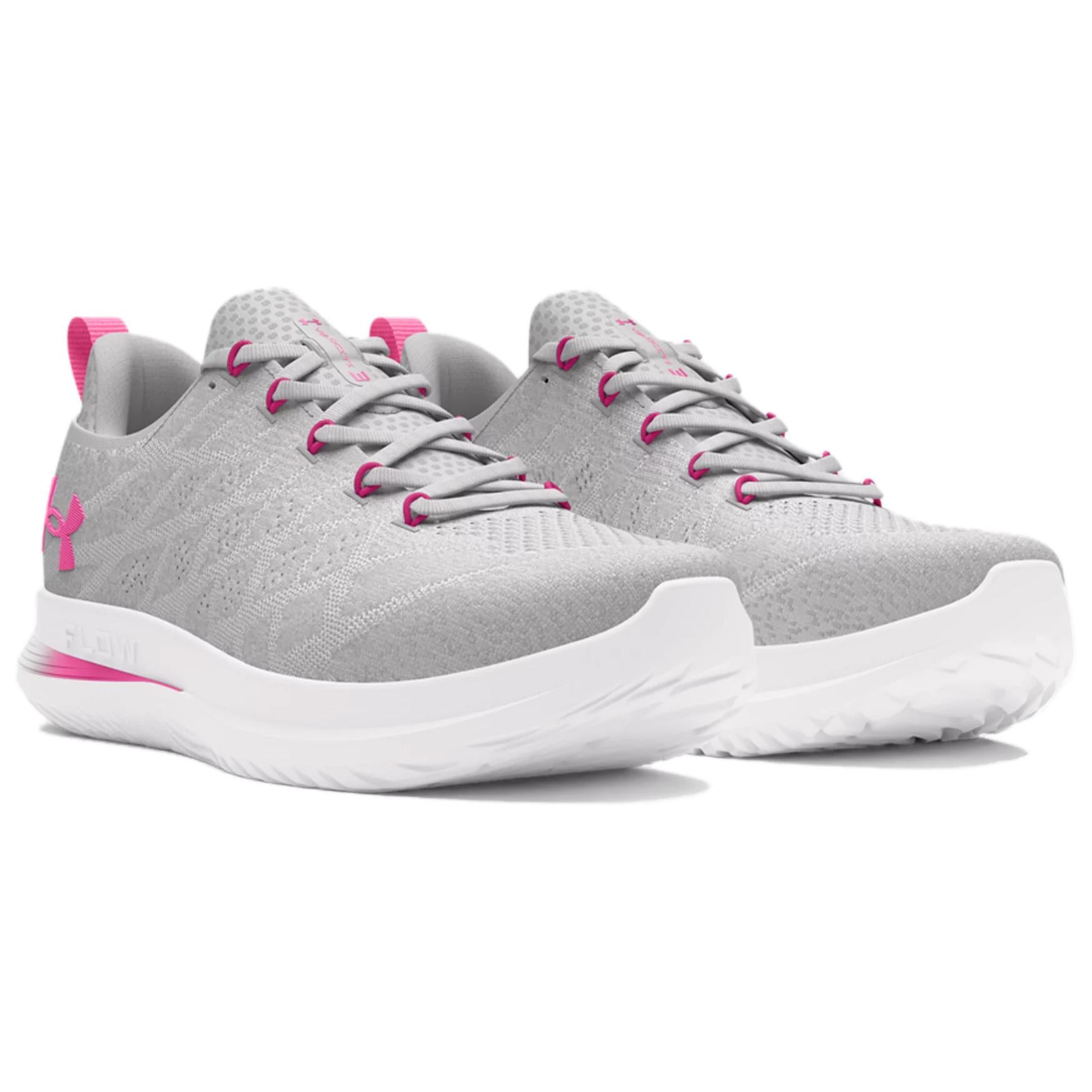 (WMNS) Under Armour Flow Velociti 3 'Distant Grey Astro Pink' 3026124-105