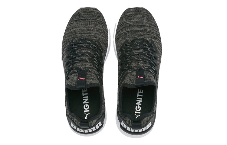 (WMNS) PUMA Ignite Flash EvoKnit 'Black' 190511-20