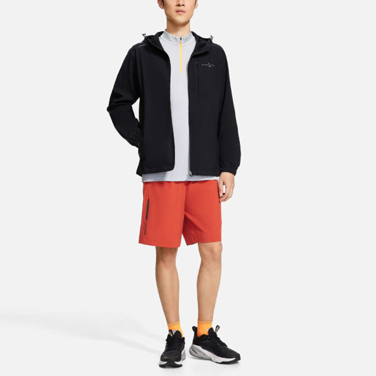 Li-Ning Logo Training Windbreaker 'Black' AFDS511-1