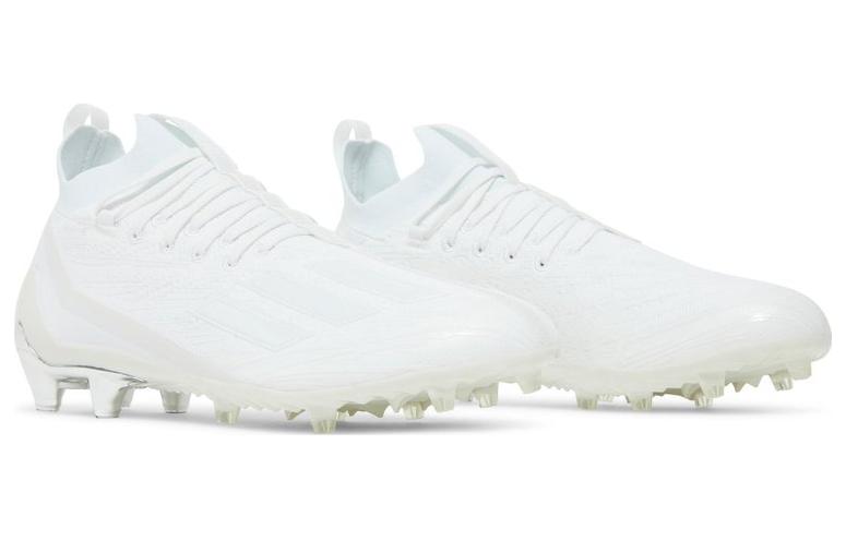 adidas Adizero Primeknit Cleats 'White Silver Metallic' GX5420