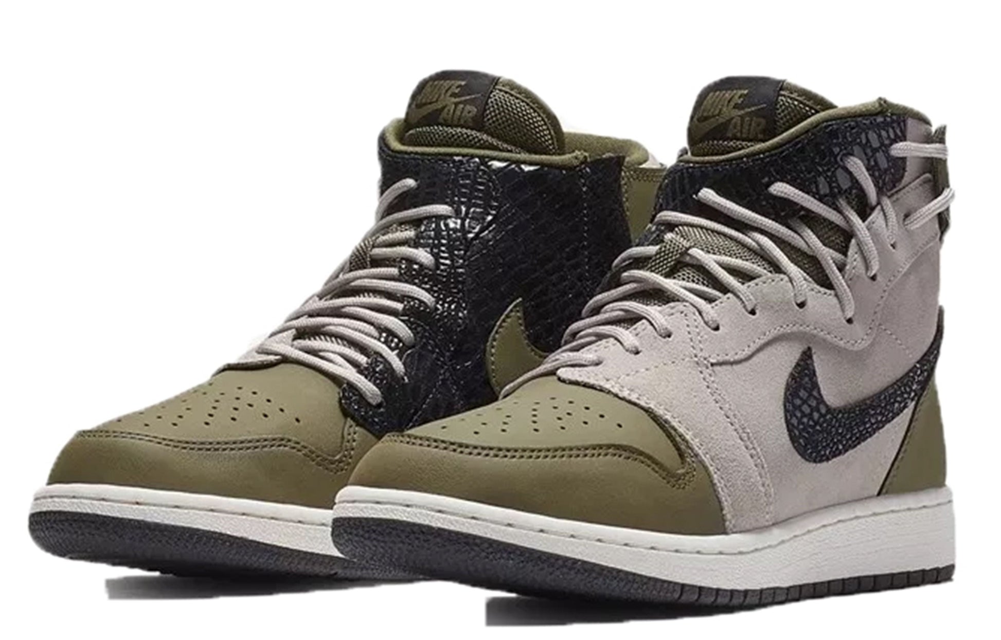 (WMNS) Air Jordan 1 Rebel XX 'Olive Canvas' AR5599-300