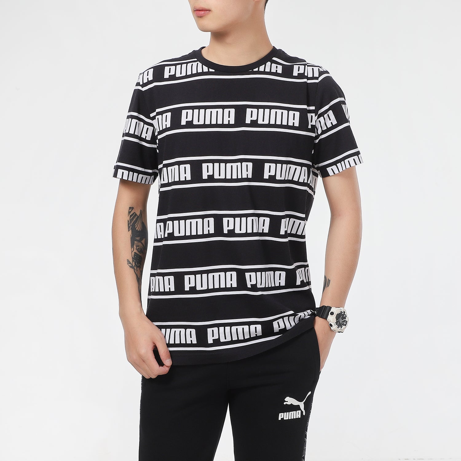 PUMA Performance Regular Fit T-Shirt 'Black' 581644-01
