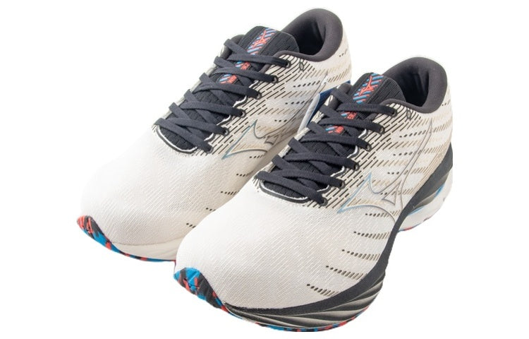 Mizuno Wave Rider 26 Super Wide 'White Dark Grey' J1GC226401