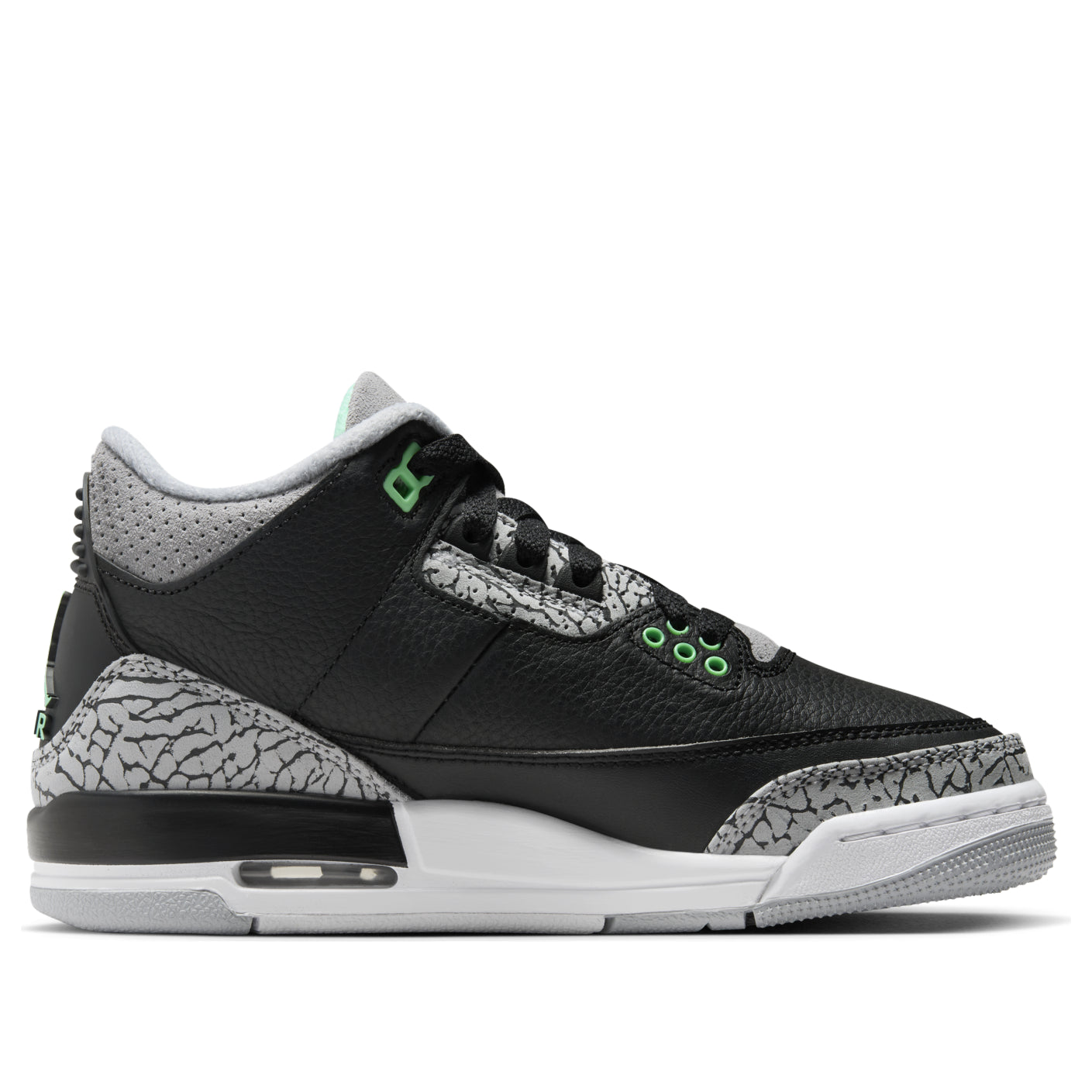 (GS) Air Jordan 3 Retro 'Green Glow' DM0967-031