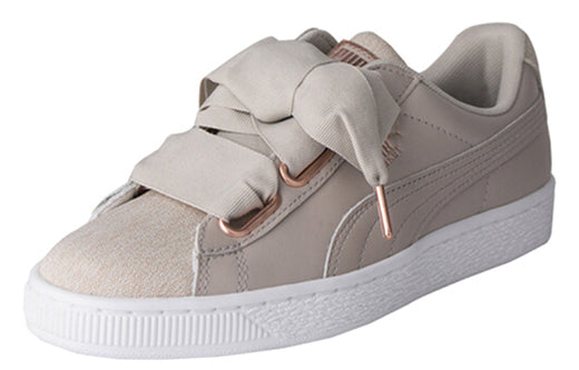 (WMNS) PUMA Basket Heart Woven Rose 369649-02
