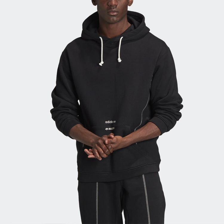 adidas Originals R.Y.V. Hooded Pullover 'Black' GD9307