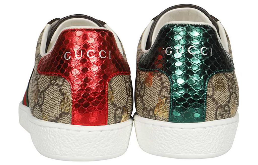 (WMNS) Gucci Ace GG Supreme 'Bees' 550051-9N050-8465