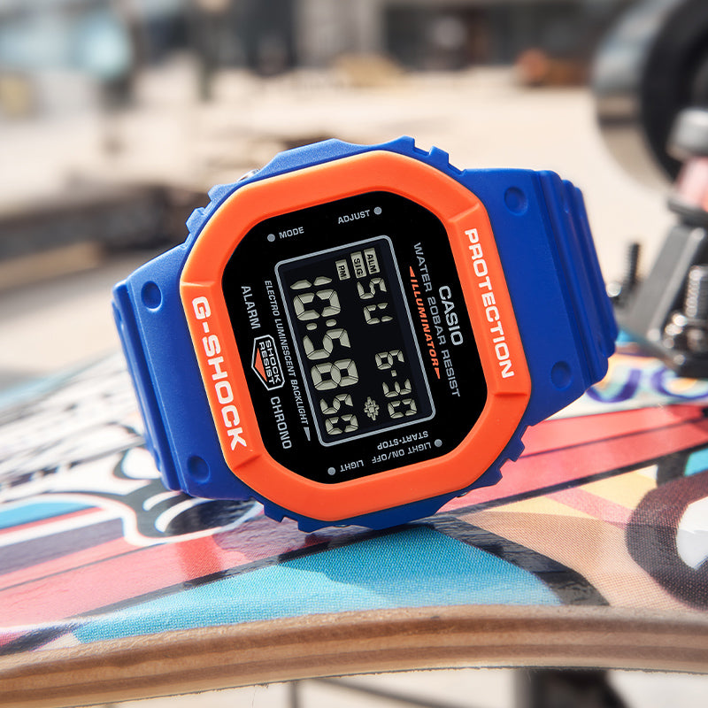 CASIO G-Shock Square 'Blue' DW-5610SC-2PR