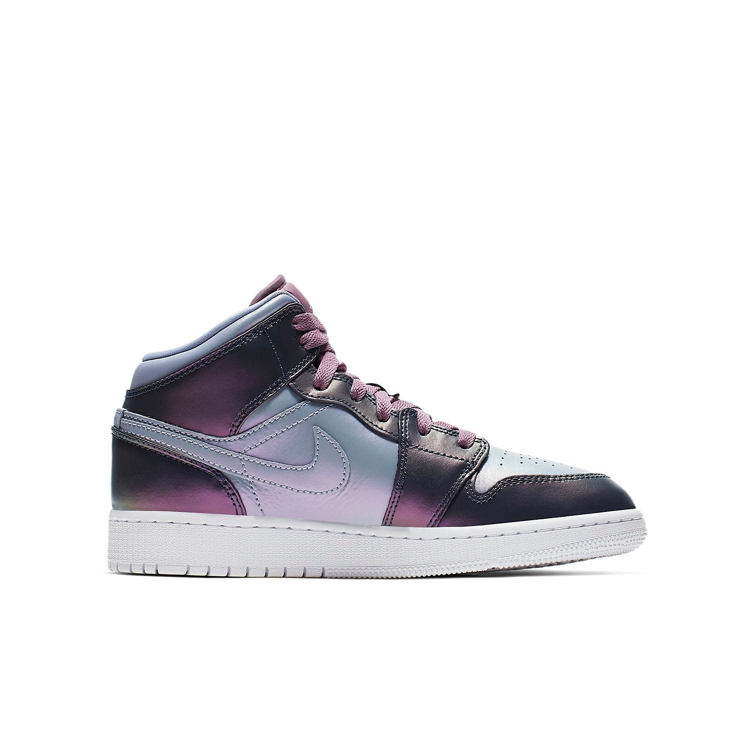 (GS) Air Jordan 1 Mid 'Metallic Purple' AV5174-400
