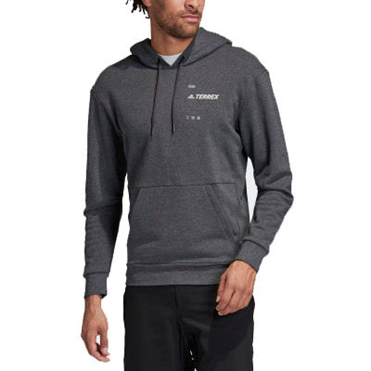 Men's adidas Terrex Logo Ho Outdoor Sports Gray FJ5039