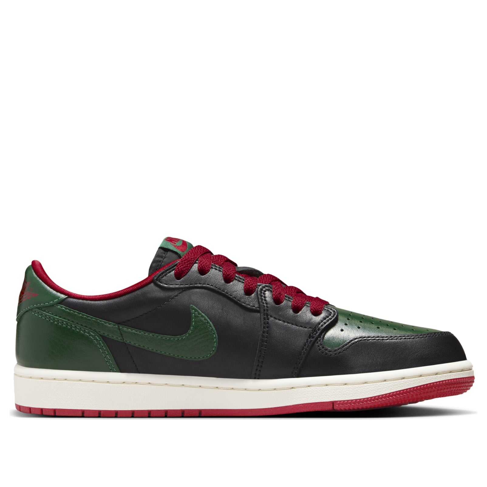 (WMNS) Air Jordan 1 Retro Low OG 'Black Gorge Green' CZ0775-036