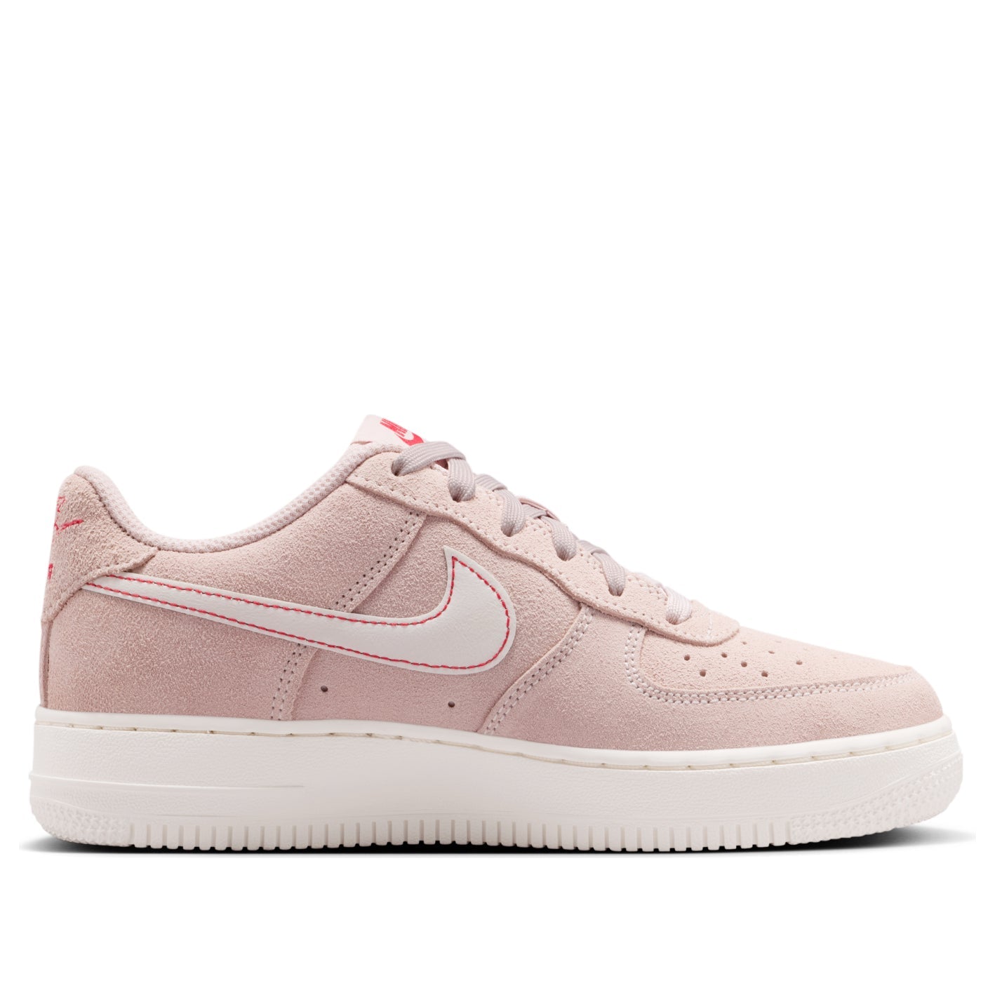 (GS) Nike Air Force 1 LV8 'Mud Red Sail White' IB5688-600