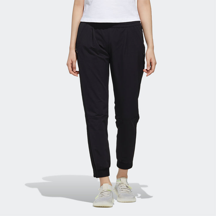(WMNS) adidas PT WV 3S Casual Sports Long Pants Black EH3864
