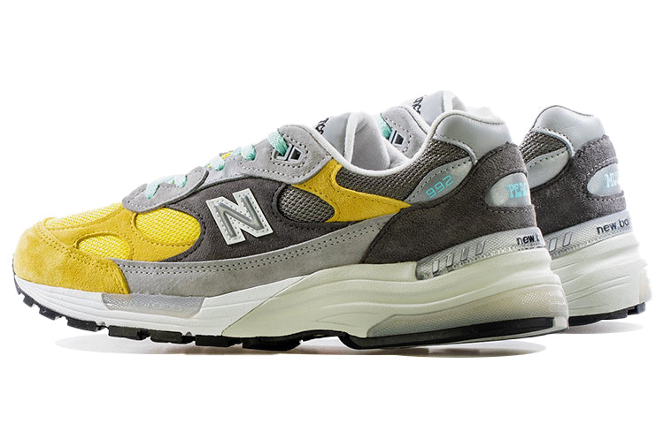 New Balance Amoeba Music x Nice Kicks x 992 Made in USA 'Peace Through Music - Grey' M992NK1