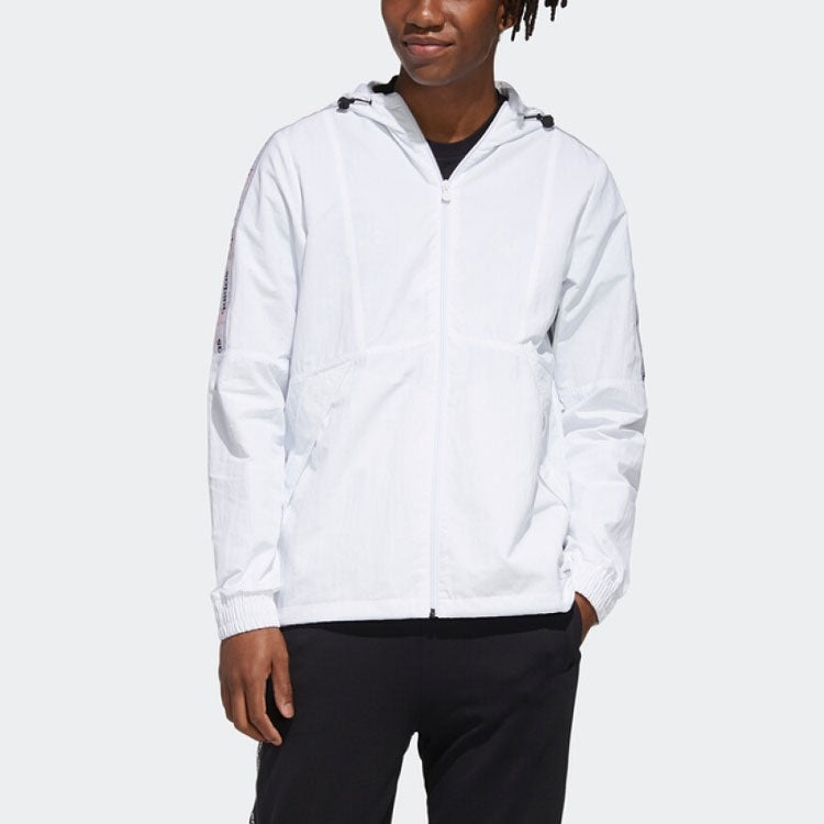 adidas neo M SS TCNS WB 2 Casual Windproof Jacket White GJ8764