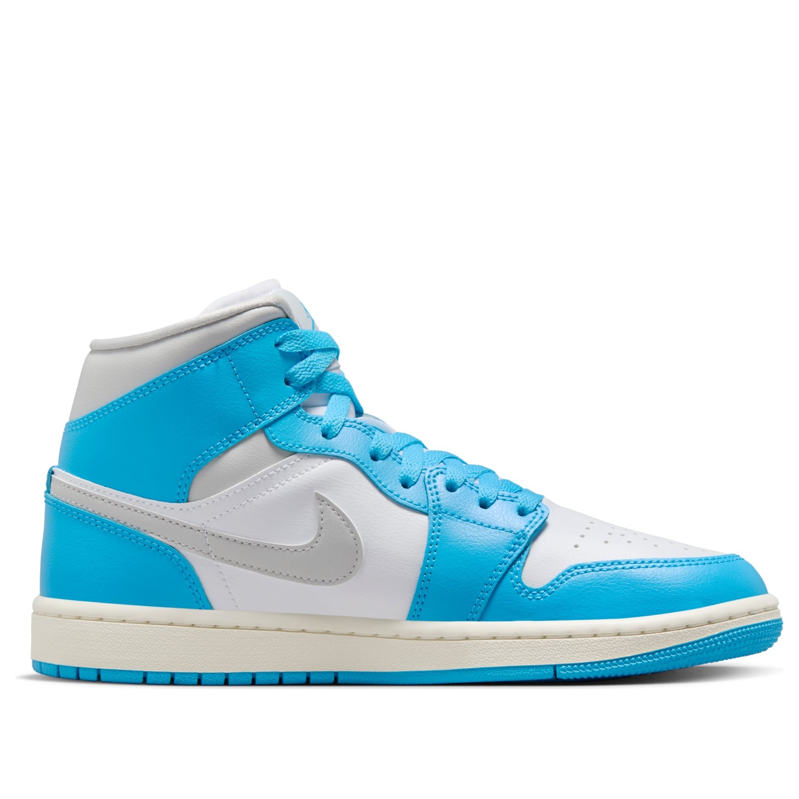 (WMNS) Air Jordan 1 Mid 'Dark Powder Blue' BQ6472-400