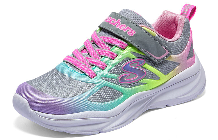 (GS) Skechers Dreamy Lites Shoes 'Grey Multi' 303503L-GYMT