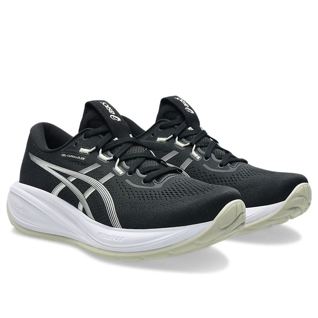 (WMNS) ASICS Gel-Cumulus 28 'Black White' 1012B916-002