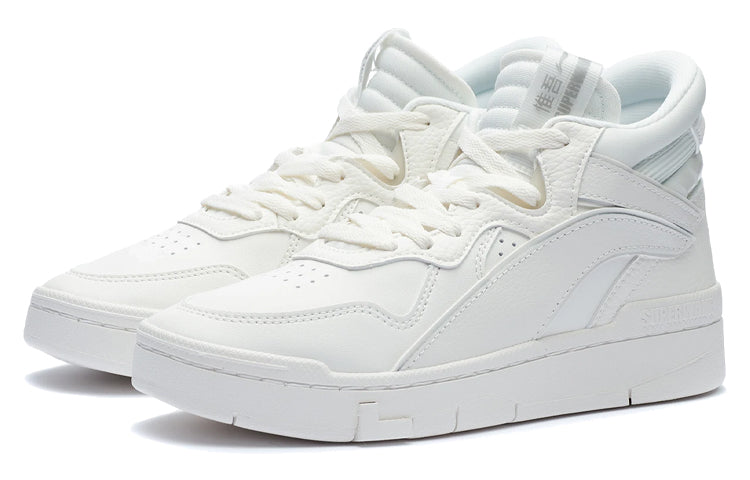 (WMNS) Li-Ning Superwave Mid 'Snow White' AGCR234-1