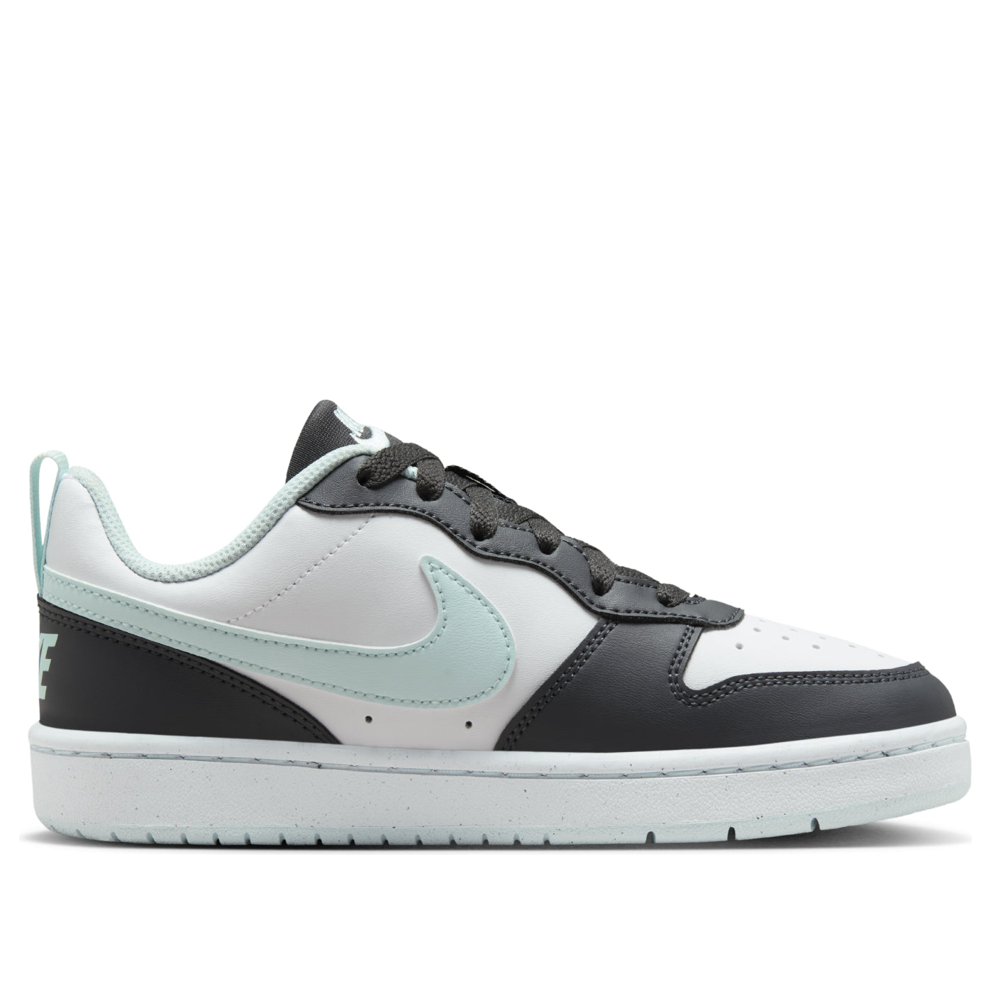 (GS) Nike Court Borough Low Recraft 'White Black Mint' HQ3258-060