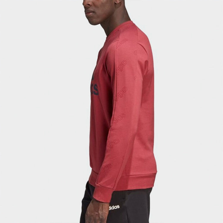 Red adidas Large Logo Printed Turtleneck Jersey GJ6592